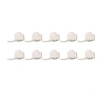 10 bloques de terminales de 25 mm² para disyuntor de barra colectora, conectores de cable eléctrico de 63 A para caja de distribución y panel, carcasa de plástico segura, solución de cableado