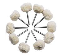 10 bolas de pulido de 3 mm para herramientas rotativas Dremel, pulido fino para joyas, relojes, superficies de ruedas