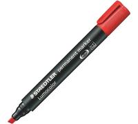 10 bolígrafos Lumocolor 350-2, color rojo, de tinta permanente