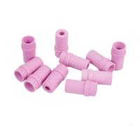 10 boquillas de cerámica para chorro de arena, 35 mm de longitud para chorro de sifón de aire, piezas de repuesto resistentes al desgaste con orificio de 4.5/5/6/7 mm para mármol (7 mm)