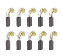 10 cepillos de carbono para motor de 13 x 8 x 5 mm, piezas de repuesto para amoladora angular, kit de reparación de sierra de taladro