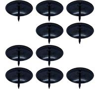 10 cierres de clavo vintage para puertas de madera y muebles | Sujetadores antiguos para muebles y decoración de pared, fácil instalación, resistentes al óxido