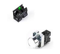 10 contactos auxiliares de interruptor pulsador XB2 BE101C BE102C, 10 A | Panel de control de automatización industrial de cobre sin bloque