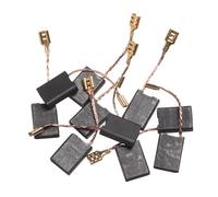 10 escobillas de carbón de cobre y grafito for taladro percutor eléctrico y amoladora angular - Accesorios premium for herramientas rotativas(6x16x22mm)