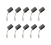 10 escobillas de carbón para Bosch E74 GWS7-100 GWS7-125 GWS7-100T GOP250CE, 6,5 x 8 x 13 mm, repuesto para martillo eléctrico, amoladora angular y taladro de martillo, herramientas eléctricas