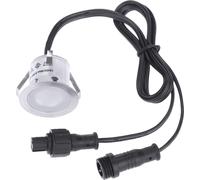 10 focos LED empotrables de 32 mm, 0,6 W, 500 lúmenes, tecnología SMD2835, pequeños focos para empotrar en el suelo, impermeables, grado de protección IP67, para uso en exteriores, jardín, patio, terr