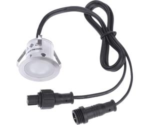 10 focos LED empotrables de 32 mm, 0,6 W, 500 lúmenes, tecnología SMD2835, pequeños focos para empotrar en el suelo, impermeables, grado de protección IP67, para uso en exteriores, jardín, patio, terr