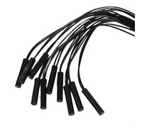 10 interruptores magnéticos de Reed cilíndricos, IP68, resistentes al agua, 110 V, 0,5 A, para interruptor de proximidad, plástico ABS