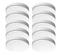 10-Pack ELRO FS4610 | Batería de 10 años | Cumple con la Norma Europea EN14604 | Blanco | Lote de 10 Piezas