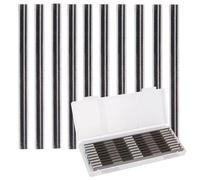 10 Piezas 82mm Juego de Cuchillas HSS para Cepillo Eléctrico (82x5.5x1.2mm), Repuesto para Bosch, Cepillos de Madera Manuales y Máquinas de Carpintería