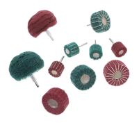 10 Piezas Cabezal de Pulido Antióxido y Desbarbado, Hierro | Alta e Lijado, Menor Rayado, para Acero Inoxidable y Piedra, Joyería y Acabado Fino