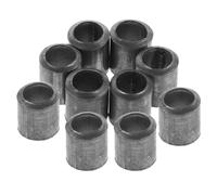 10 Piezas Cuña de Hierro Negra Redonda para Mango y Maza | Accesorio Compacto y Ligero, Retención Segura del Cabezal, para Carpintería, Agricultura y Leña
