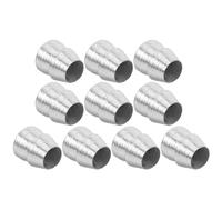 10 Piezas Cuña Metálica para Mango, Hierro Plateado de 13 MM | Refuerzo Estructural y Ajuste Rápido, para Mangos y Maza de Madera