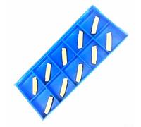 10 piezas de insertos de carburo MGMN200 para herramientas de ranurado y separación de torno, máquina CNC de torneado de metal de alta dureza