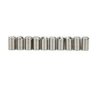 10 piezas de Insertos Roscados, rosca inserto tuerca reductor, adaptador reductor de tubería de acero inoxidable, hembra M5 x 0,8, macho M10 x 1,5