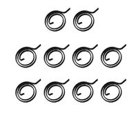 10 piezas de muelles para manijas de puerta, kit de reparación de muelle para manija de puerta de bobina de 2,5 vueltas, muelle interno universal para reparación de manijas de puerta para el hogar