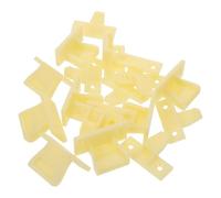 10 Piezas Hebilla de Plástico para Muebles Abs Beige, Cierre Roma