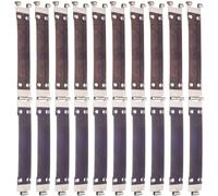 10 Piezas Marco Flexible Interno de Metal 11cm Plateado