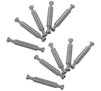 10 Piezas Muelles de Repuesto para Fregona, Metal, Plata, 2 Uds