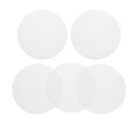 10 Piezas Pantalla de Techo Redonda de Acrílico Blanco | Luz Suave para Focos LED Empotrados, Uso en Guarderías y Comercios, Pieza de Repuesto