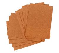 10 Piezas Tablero de Corcho A4 297x210mm de Madera | Grosor 1mm, Diseño Ligero Marco de Madera, para Cocina y Estantería