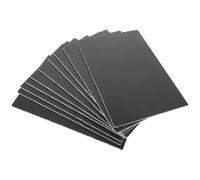 10 Piezas Tablero de Espuma Grande Negro Pvc y Flexible
