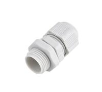 10 prensaestopas de nailon de longitud PG7-PG29, impermeables, IP68, juntas de sellado de plástico, impermeables, conectores de bloqueo de salida (PG13.5-L-12 BK, 10 unidades)