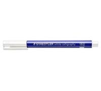 10 rotuladores STAEDTLER 8325-0, color blanco, para caligrafía
