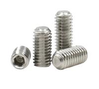 10 tornillos de cabeza hueca hexagonal de acero inoxidable 304 con punta de copa M2 M3 M4 M5 M6 M8 M10 M12-M16 sin cabeza(2.5mm,M1.6 (10pcs))