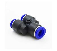10 Uds 4mm 6mm 8mm 10mm 12mm OD conectores de manguera de aire PY4 PY6 PY8 PY10 PY12(PW6-4)