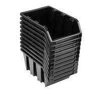 10 uds caja de almacenamiento visible caja de clasificación caja de almacenam...