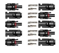 10 Uds conectores de Cable de Panel macho hembra 1000V 30A conectores de Cable PV adaptador de acoplador de enchufe impermeable for sistema PV