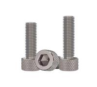 10 Uds DIN912 TA2 Tornillo Hexagonal Cilíndrico De Titanio Con Cabeza Hueca(25mm,M5 (10Pcs))