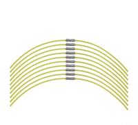 10 unidades de hilo de 3,5 mm x 23 cm para Bosch ART 23 Combitrim F016800174 y para Black & Decker GL680 GL685 GL686 GL687 GL690 resistente pieza de repuesto para borde de césped y cuidado de jardín