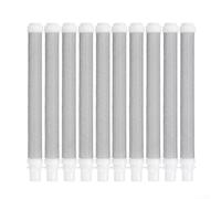 10 unids 60 malla de acero inoxidable filtro pantalla 10mm diámetro para Wagner Airless pintura pulverizador duradero resistente al desgaste accesorio de filtración