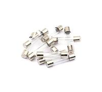 10 unids/lote 5x20mm 、6x30mm fusibles de tubo vidrio soplado rápido 250V 0,5 1 2 3 4 6 8 15 20 25 30 A fusible AMP(25A,6x30)