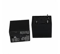 10 unids/lote relé 801H-1A-C-12VDC 801H-1A-C-24VDC 801H-1A-C 12V 801H-1A-C-12V 801H 1A C DC24V 4 pines 10A(801H-1A-C-24VDC)