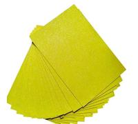 10 unids/pack papel de espuma brillante polvo dorado esponja papel de espuma brillo creativo DIY álbum de recortes pegatina hecha a mano decoración de fiesta-H07