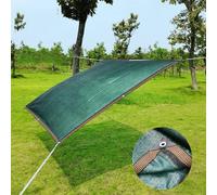 10 x 10 m verde oscuro 90% Sun e Cloth para patio al aire libre, jardín, péra, repuesto de toldo, protección UV, red electrónica