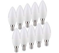 10 X Müller-Licht LED Velas 4,5W = 40W E14 470lm Lámparas Luz Cálida 2700K