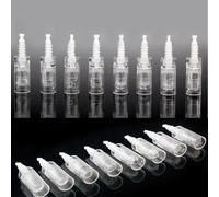 100/50/10 piezas Dr. Bolígrafo A6 A1 M5 M7 N2 E30 cartucho de aguja Derma pen Microneedling bayoneta agujas de repuesto 9 12 36 42 pines Nano 42pin x100pcs