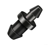 100 accesorios de riego por goteo de 3/5 mm, conector de púas para sistema de riego de jardín, juego de acoplamiento de manguera, piezas de riego, juntas de prevención de fugas, para líneas de goteo