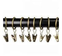 100 anillos de clips de cortina for colgar cortinas.