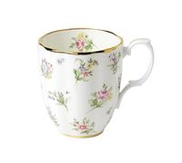 100 años de Royal Albert 1920 Spring Meadow Taza 0,4 l/14.1fl, Color Blanco