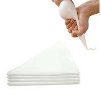 100 bolsas para manga pastelera de 29 cm, ideales para decorar tartas, con protección anti-rotura