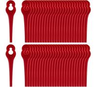 100 cuchillas de plástico PA6 compatibles con Güde RT 250/18 RTS, 250/18RT, cuchillas de repuesto compatibles con Güde 58598 RT 18-201-05,58599 RT 18-0