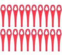 100 cuchillas de repuesto compatibles con Parkside PRTA 20 Li A1, cuchillas de plástico para desbrozadora Parkside LIDI con batería
