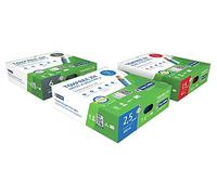 100 metros de cable cobre libre de halogenos unipolar seccion 2,5mm, amarillo-verde, negro, azul, marron, gris. instalación eléctrica (gris) (Negro)