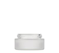 100 ml tarro 'Edición Platino', vidrio, esmerilado, boca: cierre de rosca