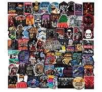 100 pegatinas de Star Wars para niños, jóvenes, adolescentes, adultos, vinilo impermeable de Star Wars para botellas de agua, portátil, monopatín, coche, bicicleta, motocicleta, dormitorio, pared